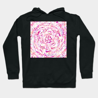 Twirl of Pink Diamond Arrows Hoodie